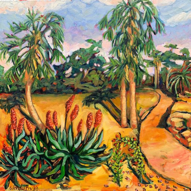 Original Oil Painting - Desert Blooms