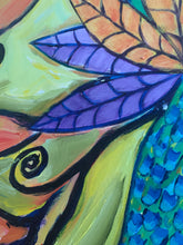 Load image into Gallery viewer, Original Acrylic Painting - Hummingbird
