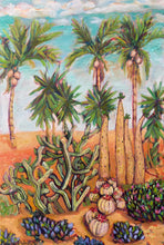 Load image into Gallery viewer, Cactus Sunrise -  Original Oil Painting
