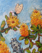 Load image into Gallery viewer, Original Oil Painting - Golden Banksia
