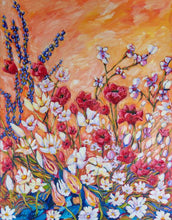 Load image into Gallery viewer, Limited Edition Print  - Poppies- 1/25 on Canvas using museum grade materials
